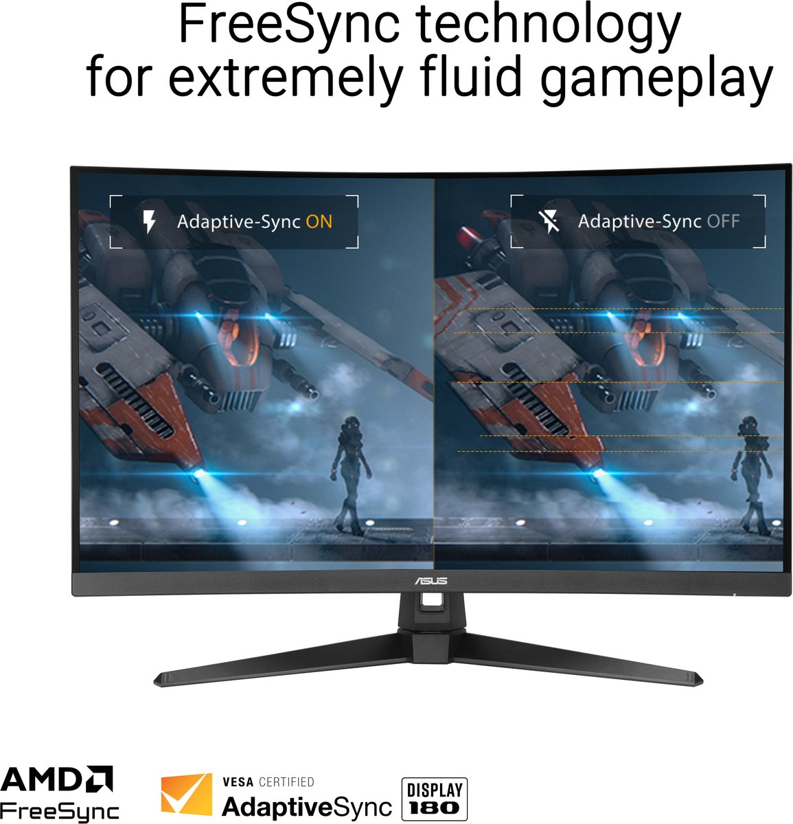 Asus Tuf Gaming Vg32wq3b - 31.5 Inch 2560 X 1440 (quad Hd) 1 Ms 180hz