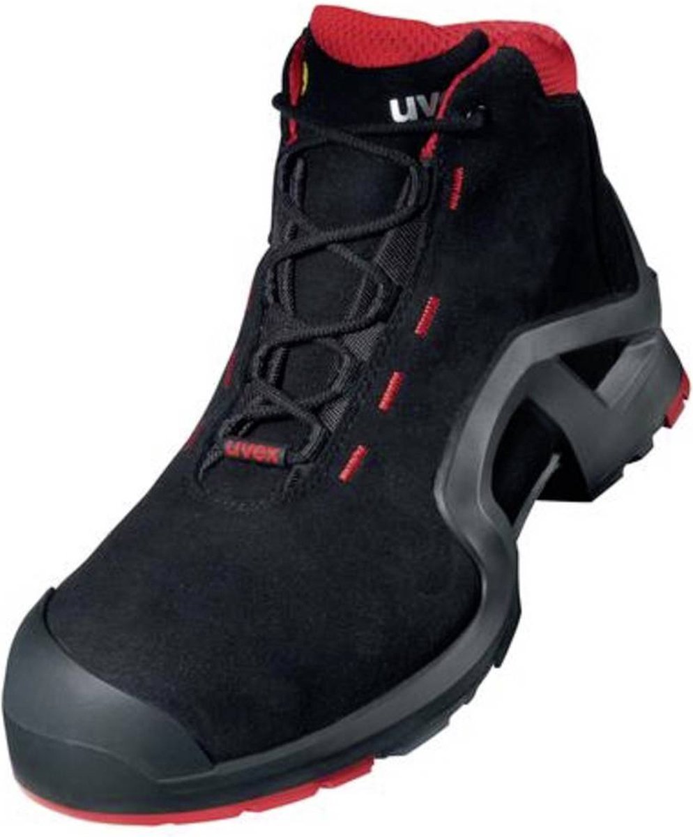 uvex 1 support 8517243 Hoge veiligheidsschoenen ESD S3 Schoenmaat (EU): 43 Rood/zwart 1 paar