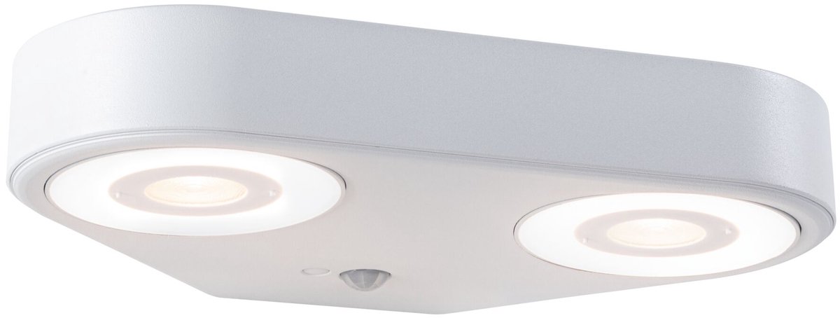 Paulmann Silma 94868 LED-buitenlamp met bewegingsmelder (wand) LED 11 W Wit