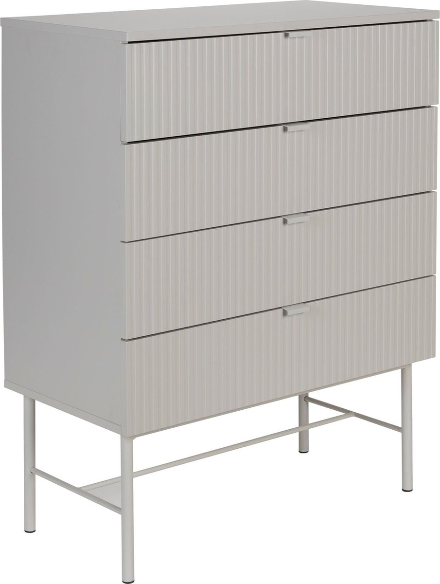 Housecraft Living Cayo Ladekast| Kast 4 lades Wit