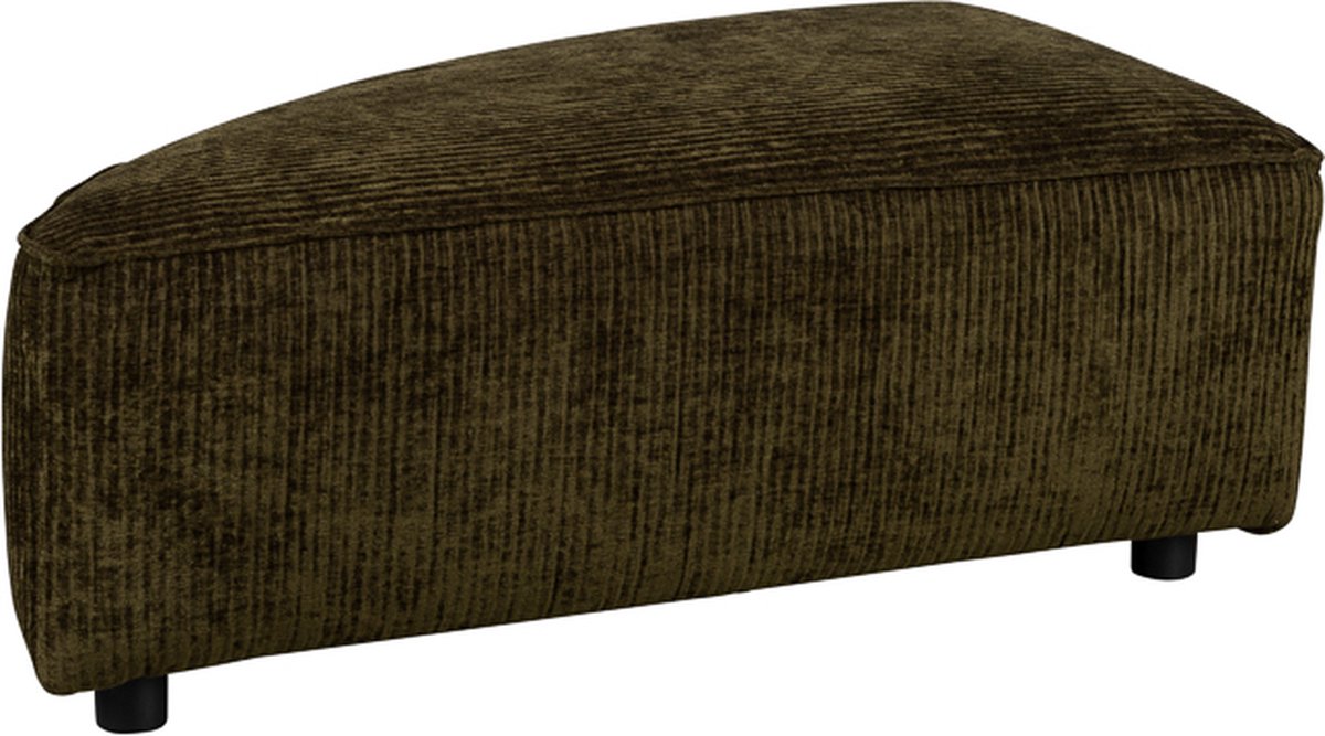 Zuiver Hunter Bank Element Rond Hoek Links Forest - Beige