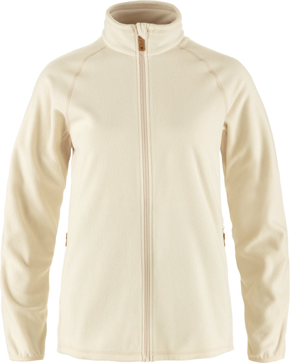 Fjällräven Fleece jas Övik Lite Fleece Jacket W, chalk white, Maat: XL