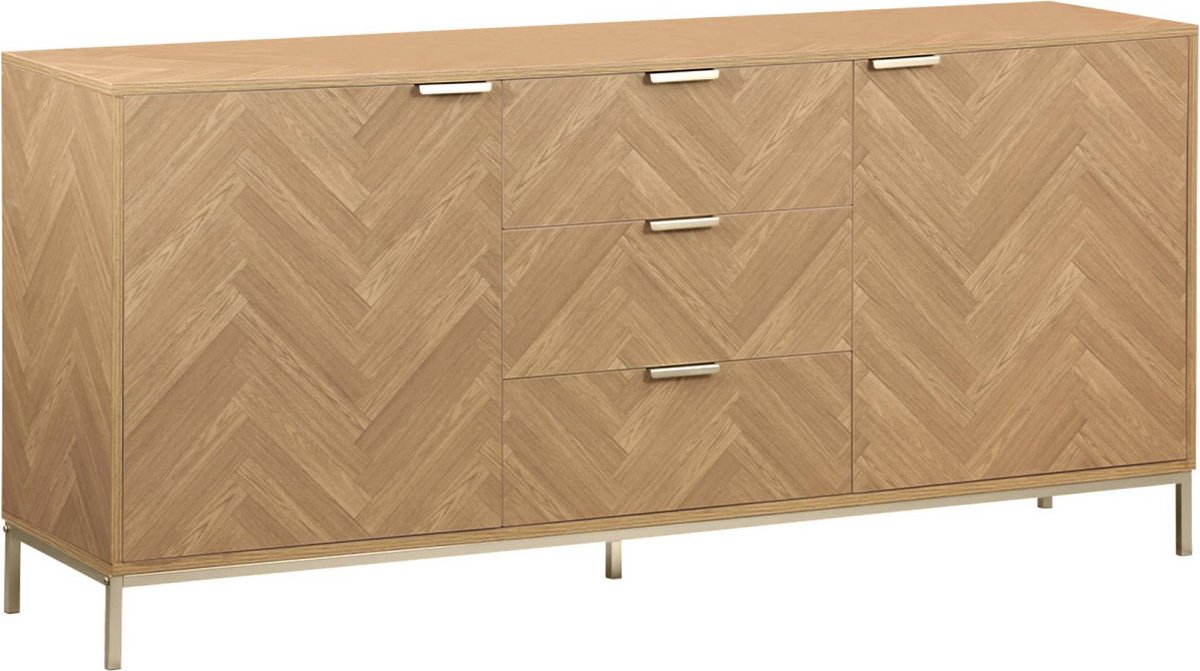sweeek - Commode met visgraatmotief - Boedapest