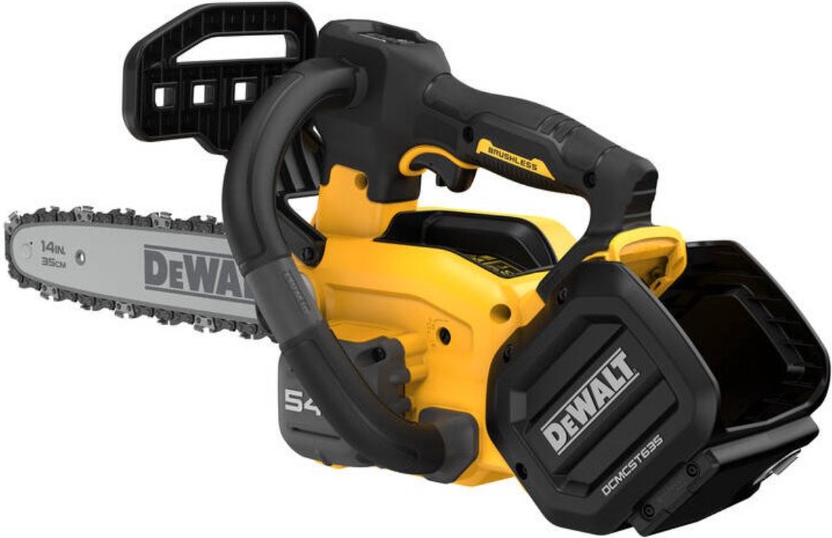 DeWALT DCMCST635N 54V XR FLEXVOLT Accu Top Handle Kettingzaag Body - Koolborstelloos - 35cm