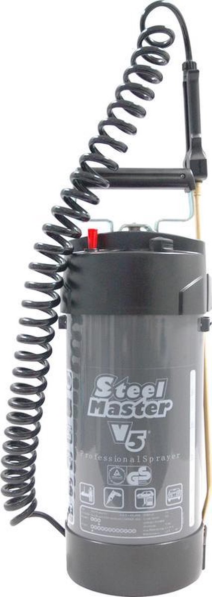 Gloria Haus und Garten 000306.0000 SteelMaster V5 Drukspuit 5 l