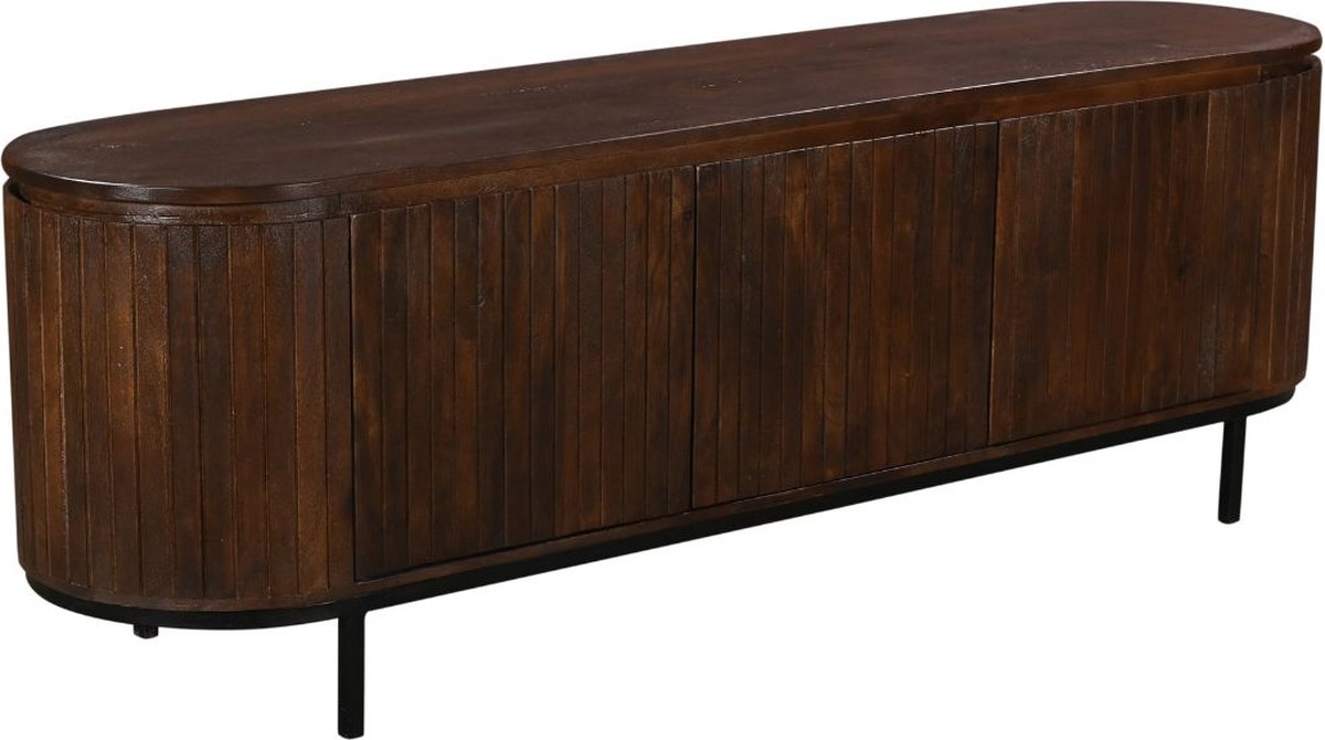 Giga Meubel - Tv-meubel Donkerbruin - 170x45x57cm - Tora