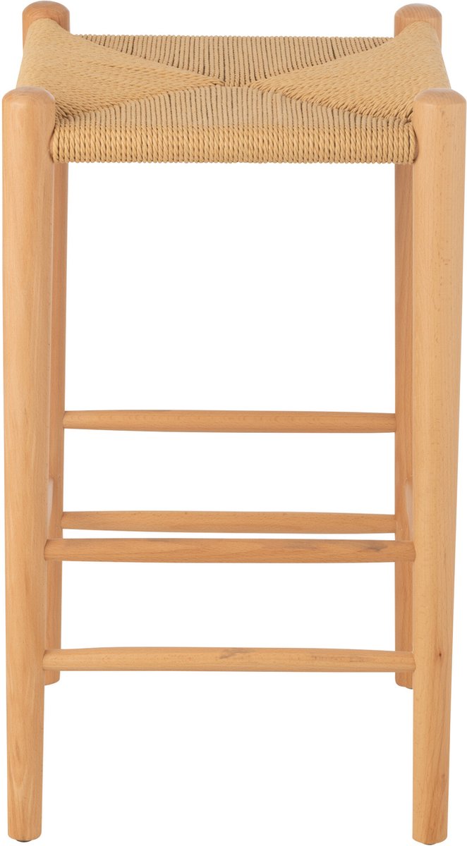 J-Line barstoel Orientaal - essenhout|touw - naturel