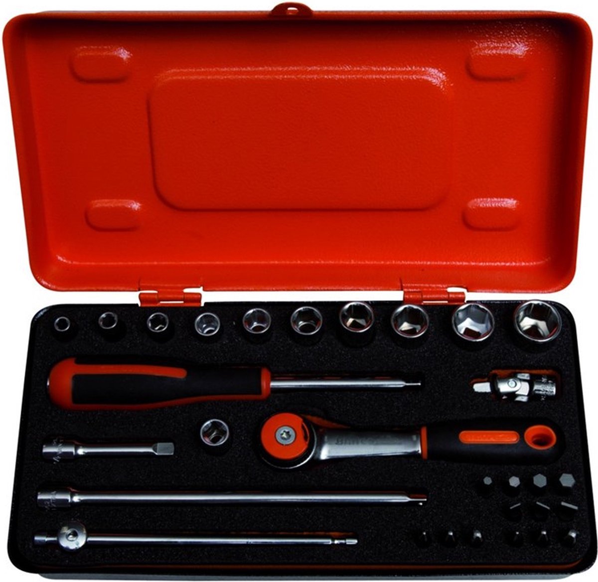 Bahco dopsleutelset 1/4" met bits | 6729MHR