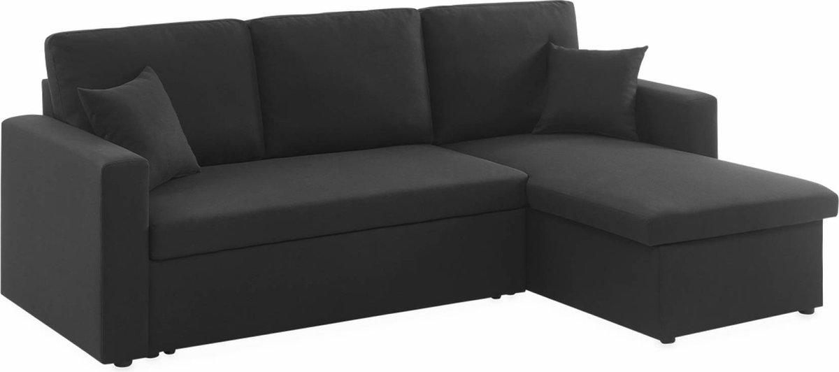 sweeek - Stoffen driezits slaapbank