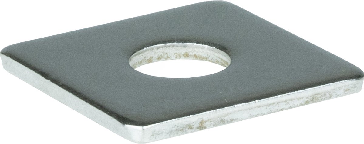 Hoenderdaal Sluitplaat Rvs-A2 Din436 M16 (17.5X50X50X5) | 25 stuks - 4040.30.01601