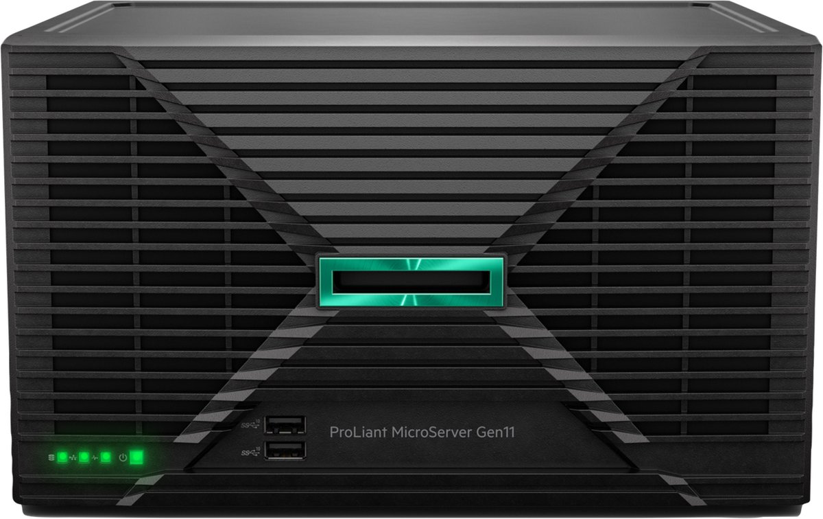 Hewlett Packard Enterprise Server PC MicroServer Gen11 () Intel® Pentium® Gold G7400 FreeDOS P68819-421