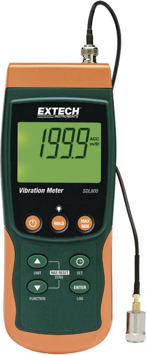 Extech SDL800 Trillingsmeter ±5 %
