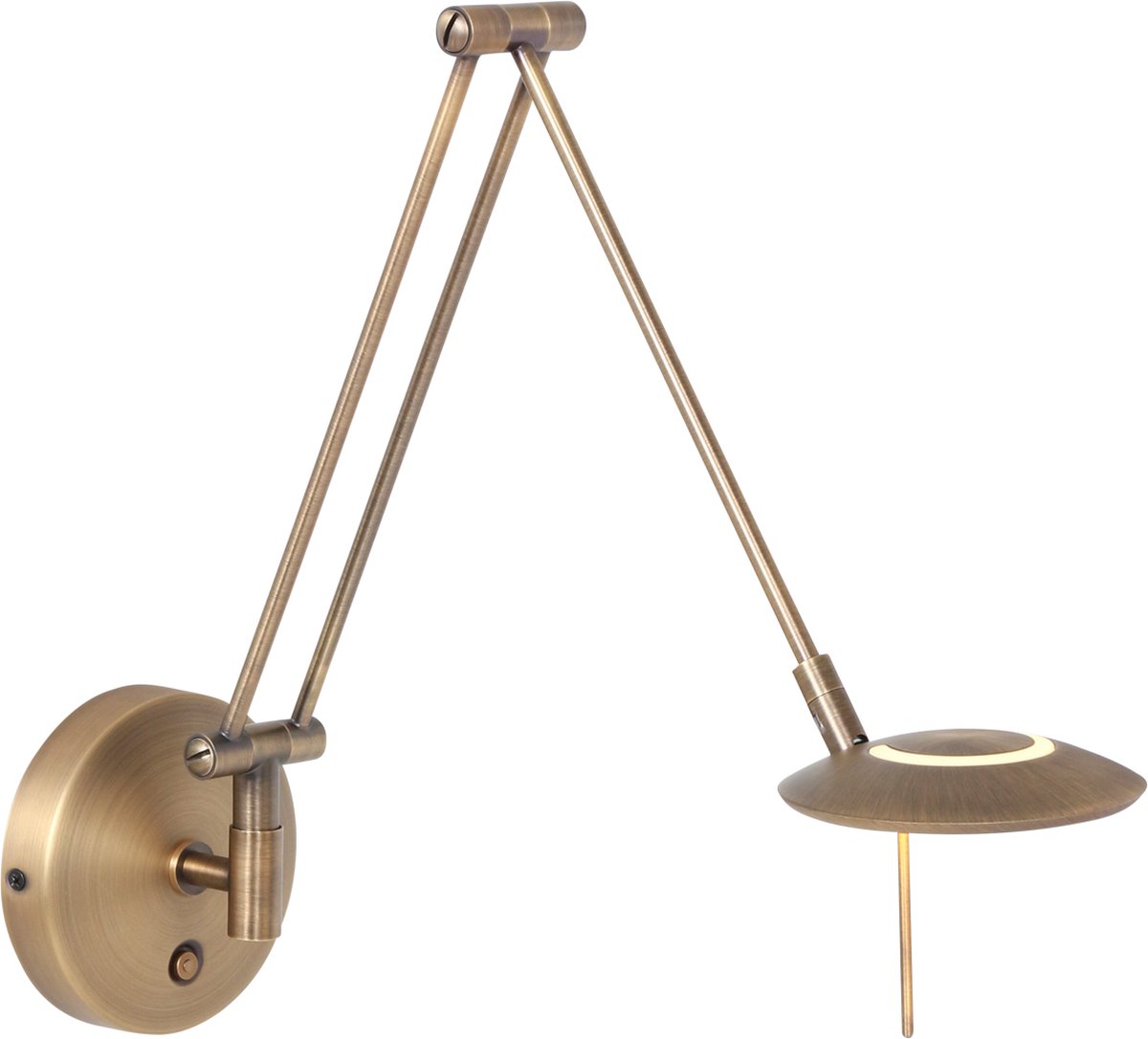 Steinhauer Zodiac Wandlamp Brons