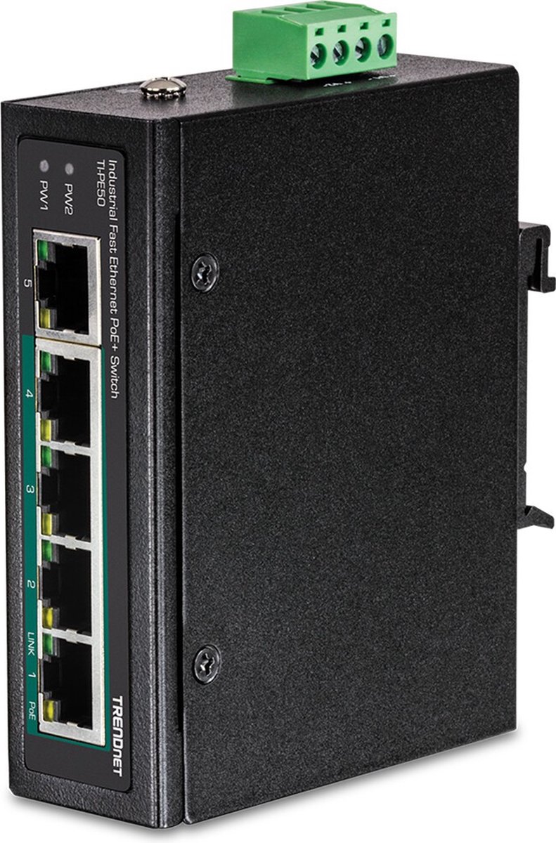 TrendNet TI-PE50 Industrial Ethernet Switch 10 / 100 MBit/s
