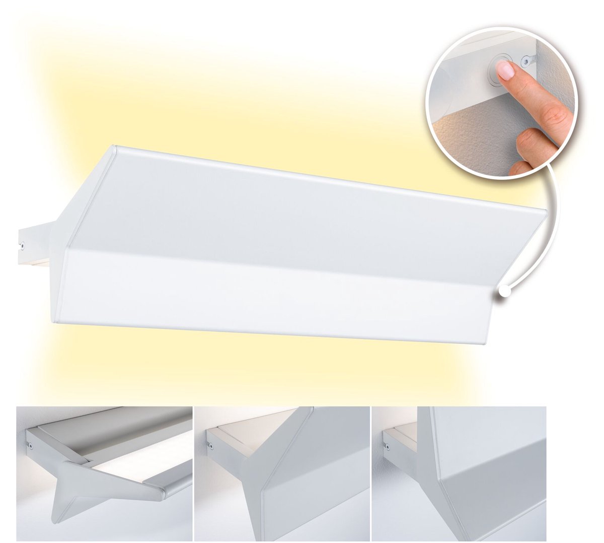 Paulmann Stine 79510 Wandlamp 13 W LED Wit (mat)