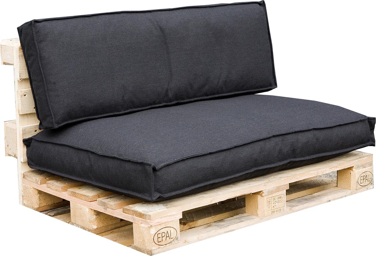 In The Mood Mick Palletkussens Zwart