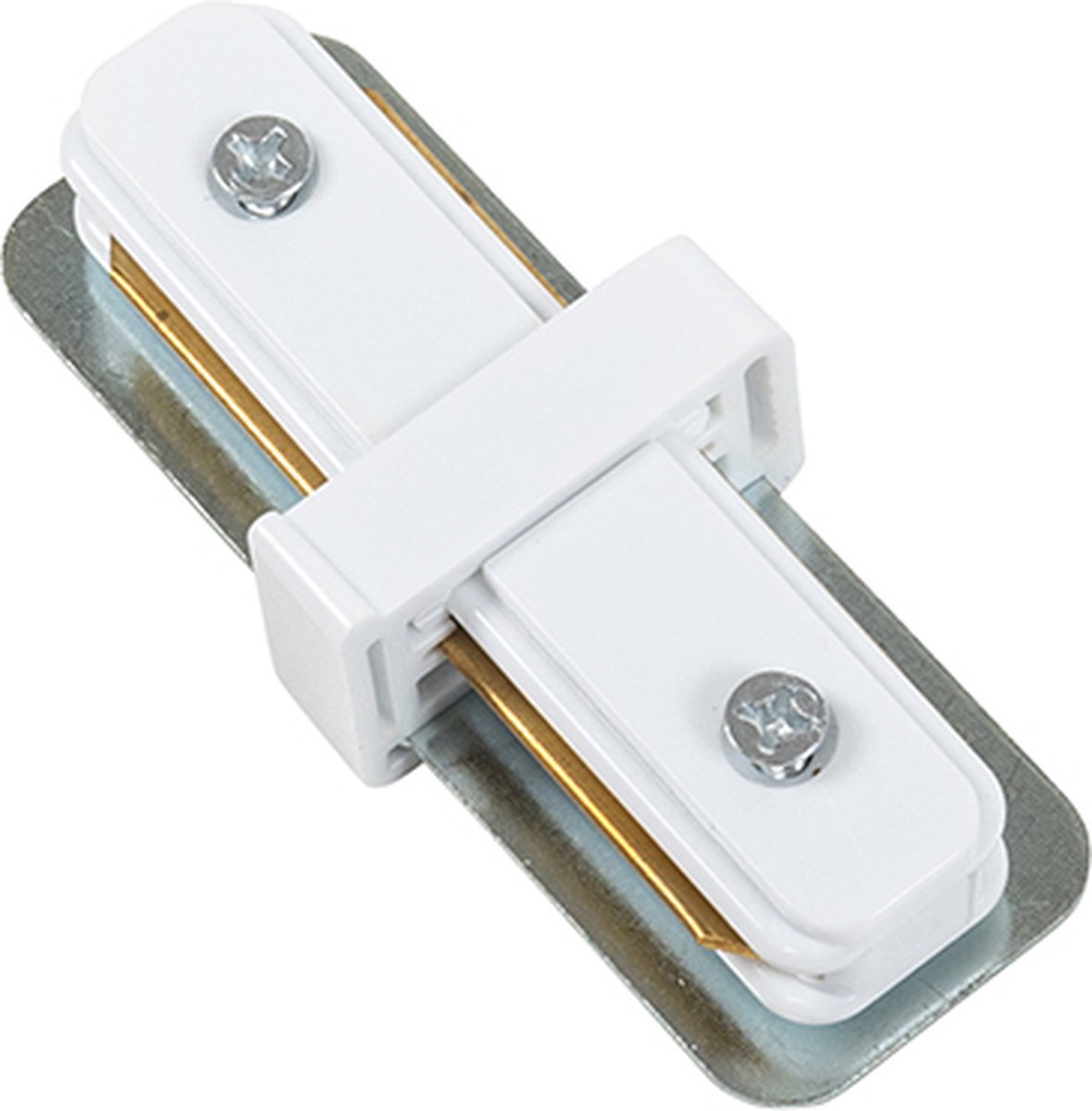 QAZQA Modern 1-fase railsysteem met 5 spots wit - Rondoo Up