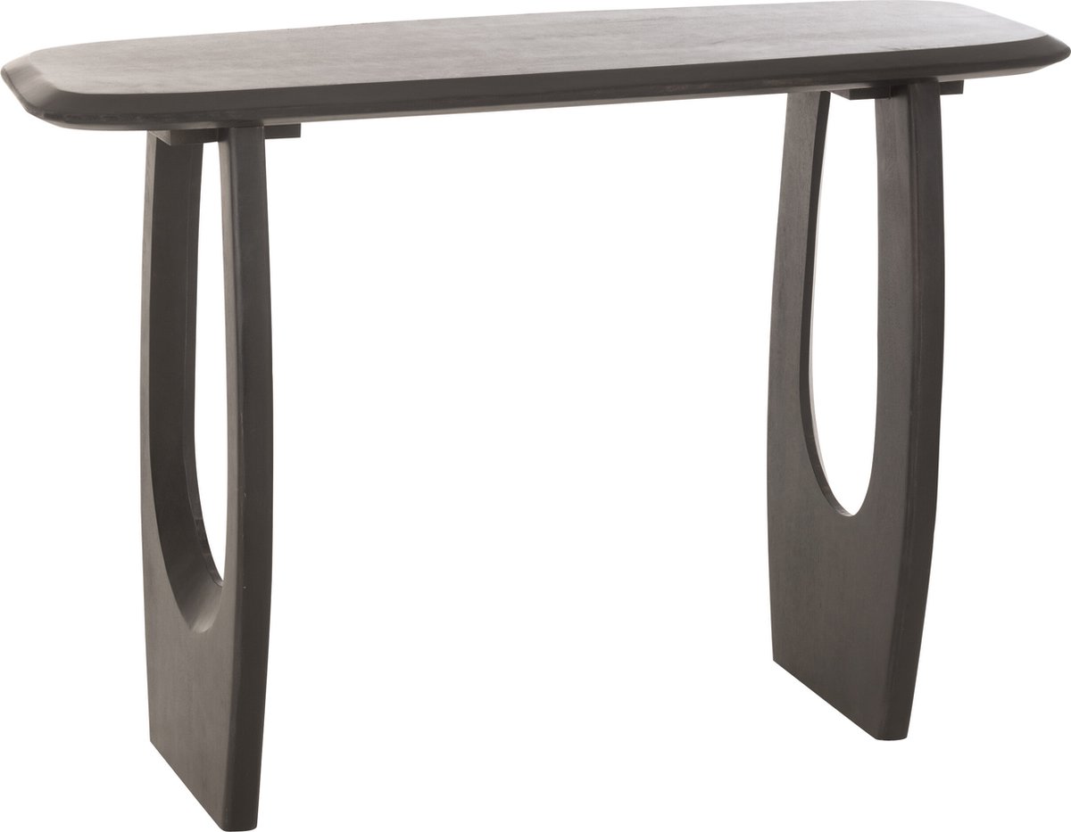 J-Line console Mark - hout - zwart