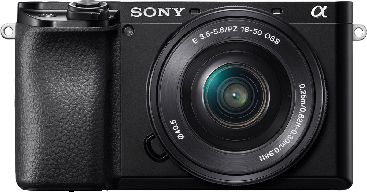Sony A6100 + 16-50 + SEL 55-210 met USB-C