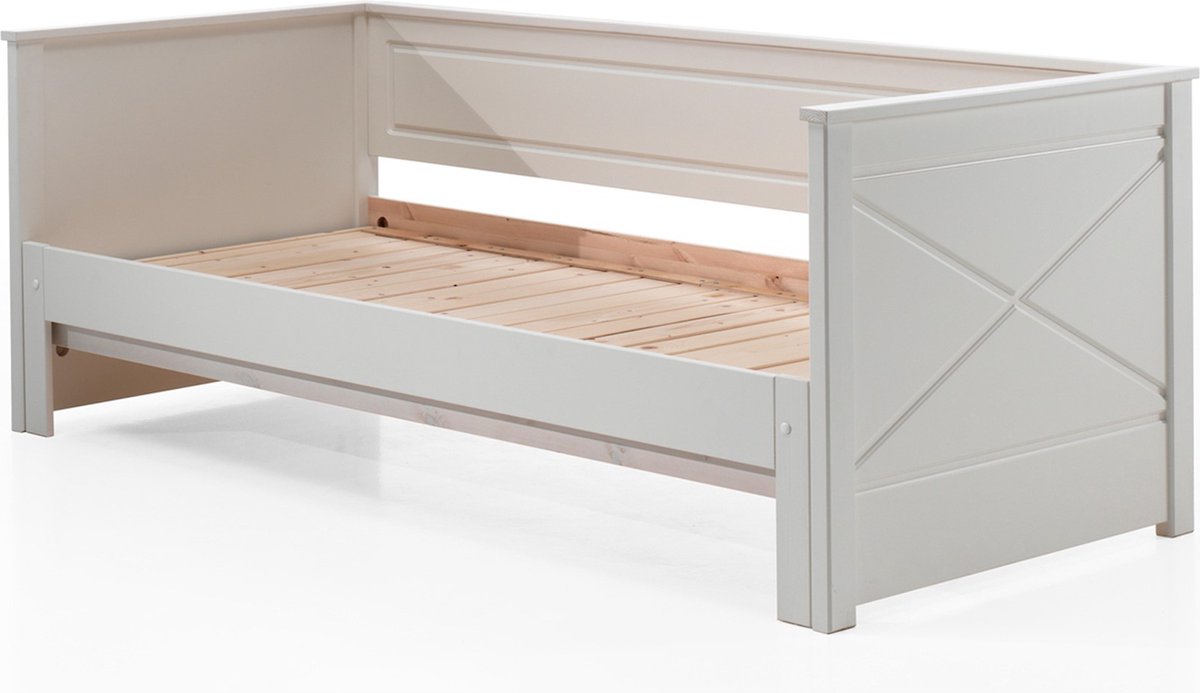 Vipack Pino Kajuitbed Uitschuifbaar Wit
