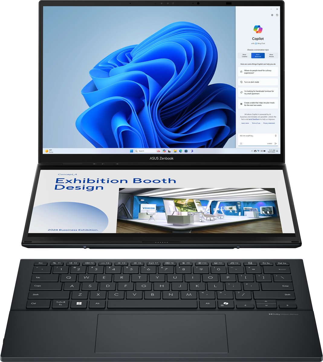 Asus Zenbook Duo Ux8406ca-pz032w - 14 Inch Core™ Ultra 9 285h 32 Gb 1 Tb Arc™ GPu