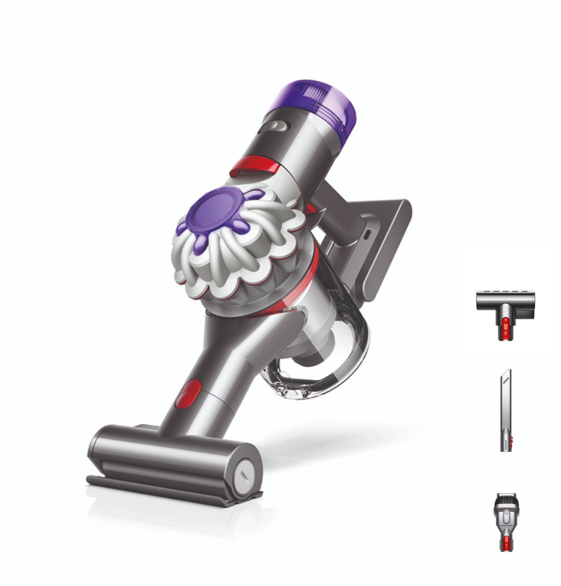 Dyson Car + Boat Kruimelzuiger Zilver