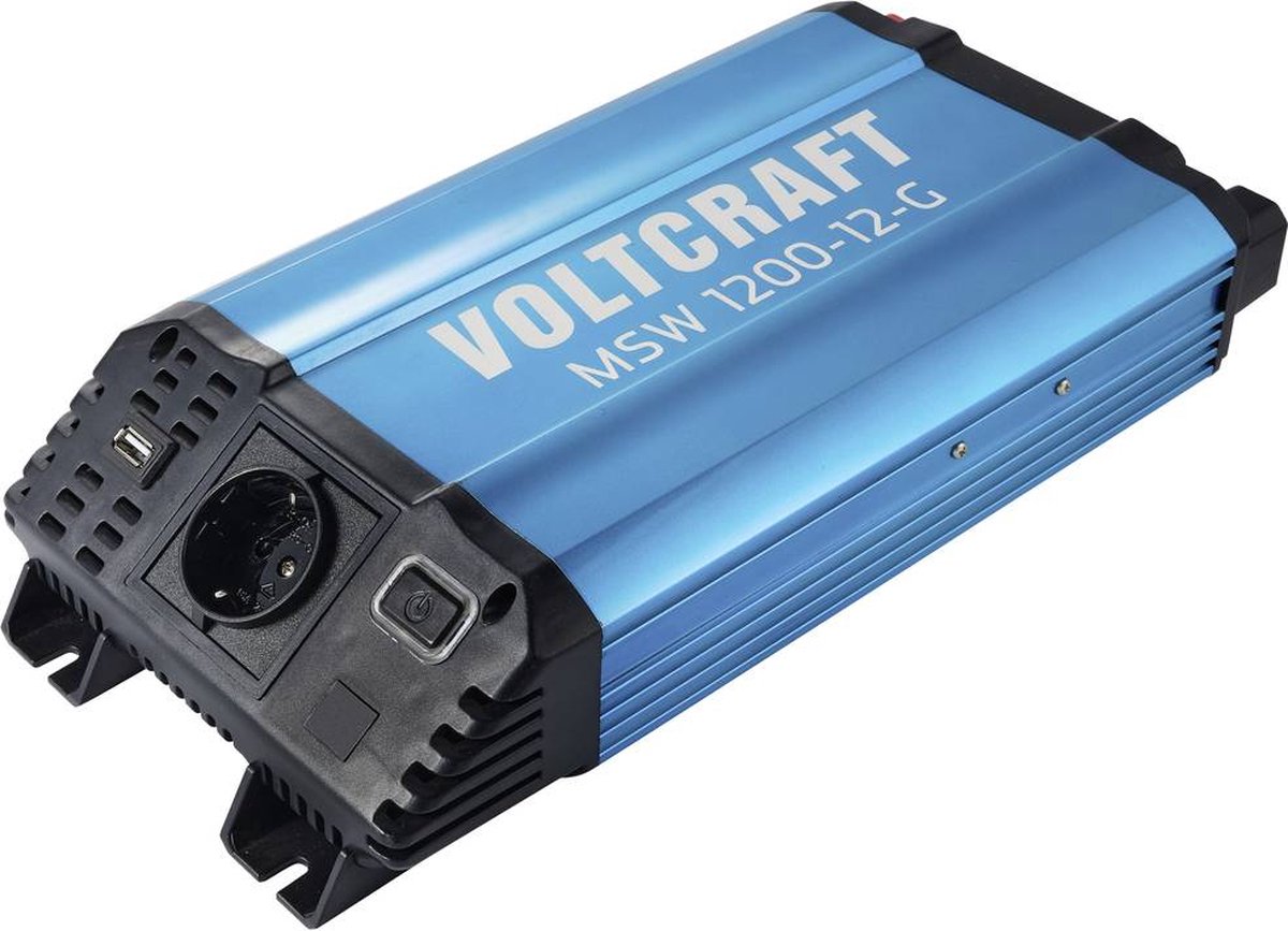 VOLTCRAFT MSW 1200-12-G Omvormer 1200 W 12 V/DC - 230 V/AC Gemodificeerde sinusvorm