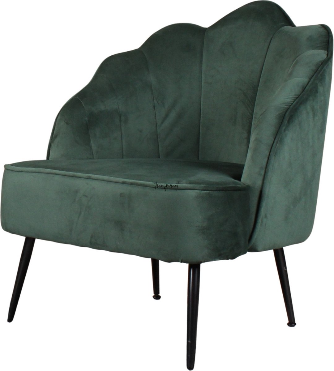 DS4U Lindsey fauteuil - donkergroen