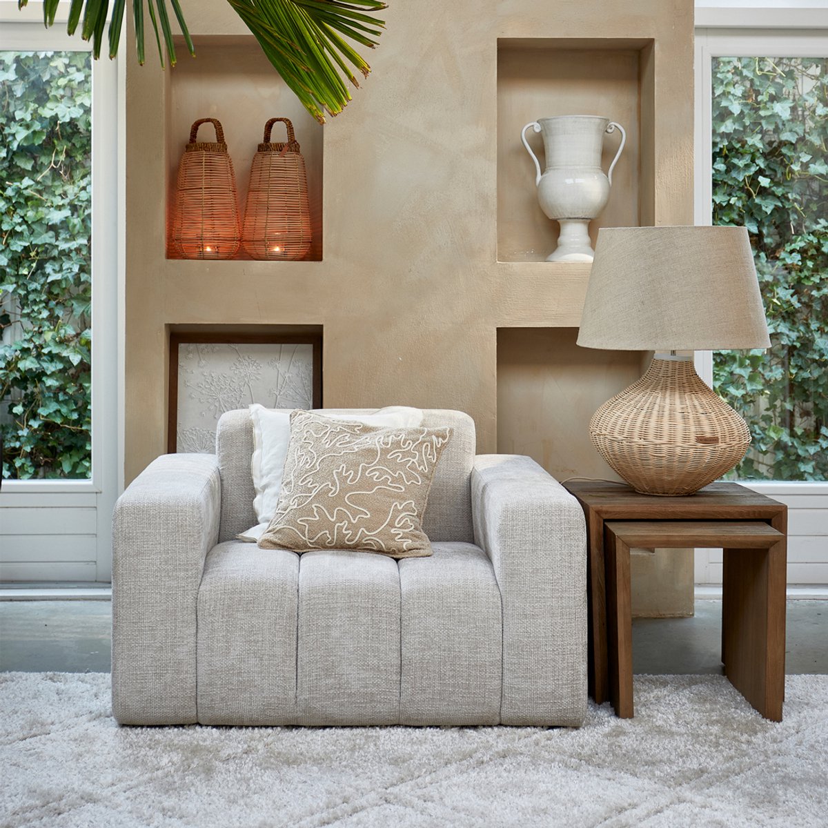 Riviera Maison - Novi Table Lamp - Naturel