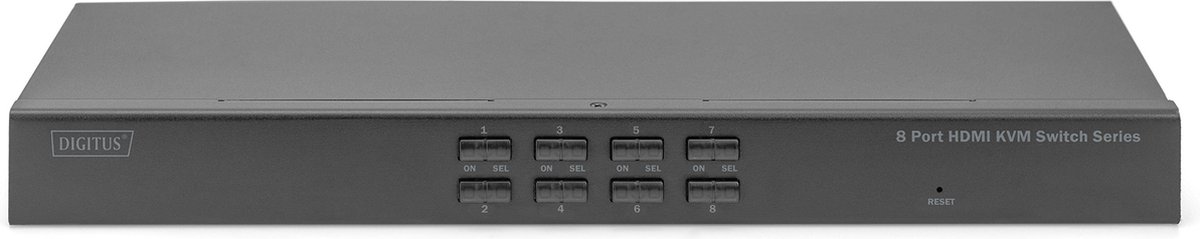 Digitus DS-12910 KVM-switch 8 poorten HDMI 3840 x 2160 Pixel