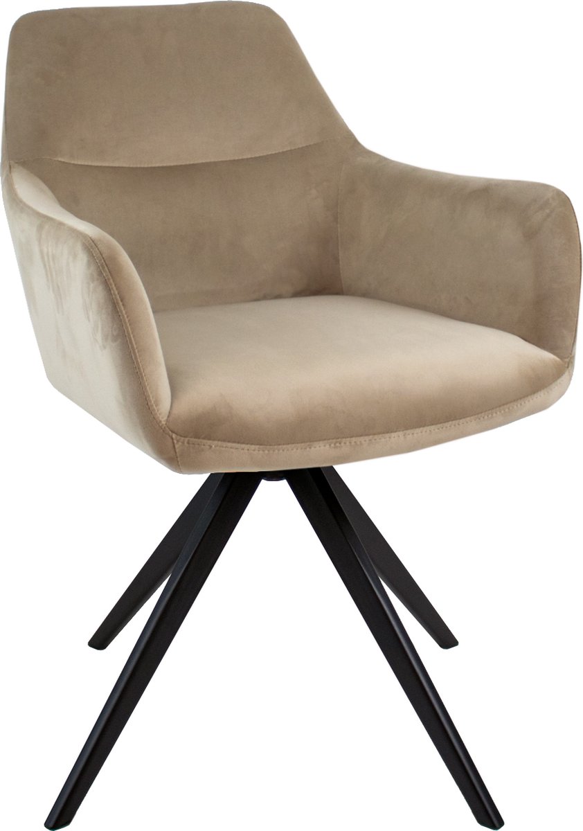 Kick draaistoel Tom - Champagne