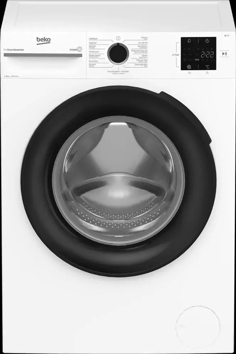 Beko Wasmachine BM1WFU3842W | Wasmachines | Huishouden&Woning - Wassen&Drogen | 8690842653728
