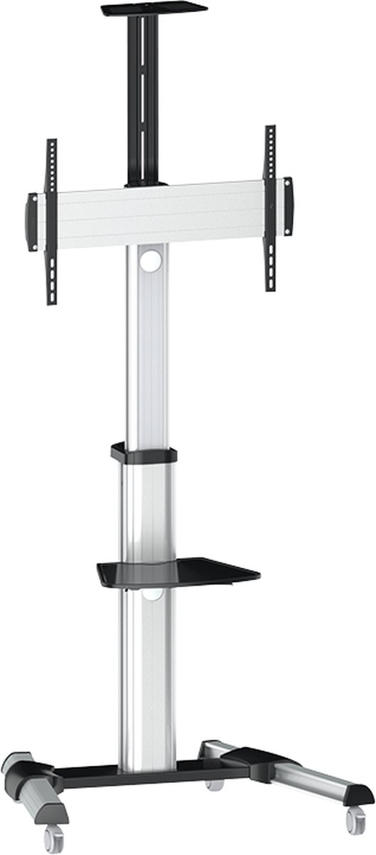 LogiLink BP0025 TV-wagen In hoogte verstelbaar 94,0 cm (37) - 177,8 cm (70) Kantelbaar