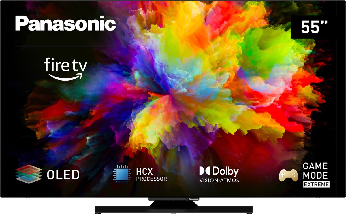 Panasonic TV-55Z80A OLED-TV 139 cm 55 inch Energielabel F (A - G) CI+*, DVB-C, DVB-T, DVB-T2, DVB-S2, WiFi, UHD, Smart TV Zwart