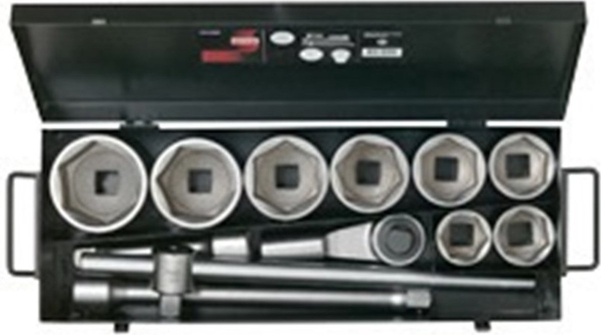 Bahco dopsleutelset 1inch , 12-dlg metrisch | 9540MB