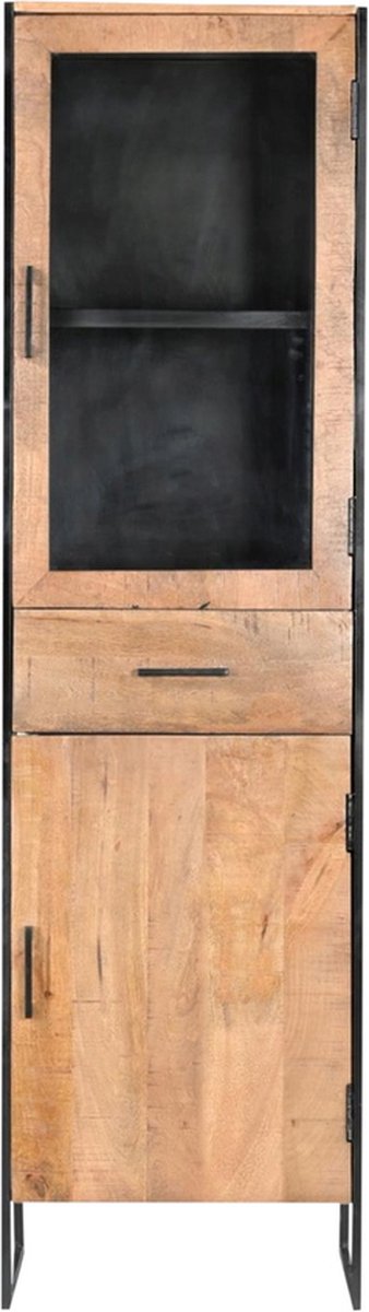 Livingfurn Elin stellingkasten 50 cm mangohout - naturel