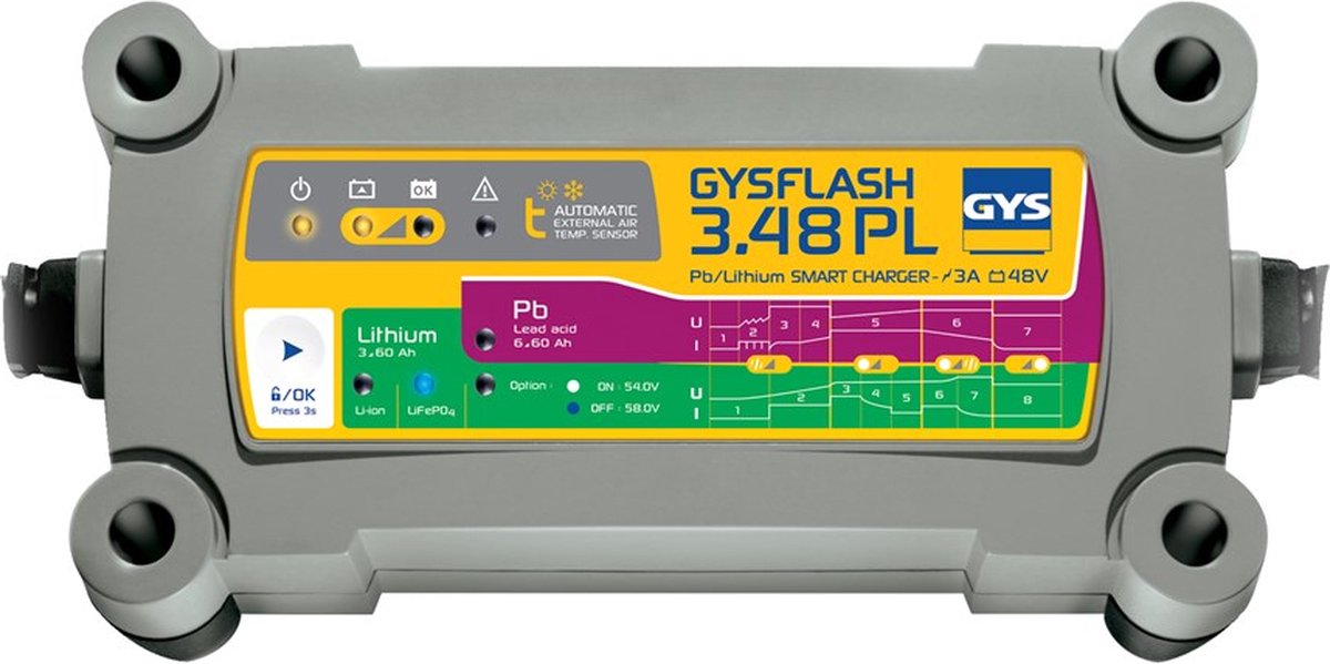 GYS GYSFLASH 3.48 PL 027893 Druppellader 48 V
