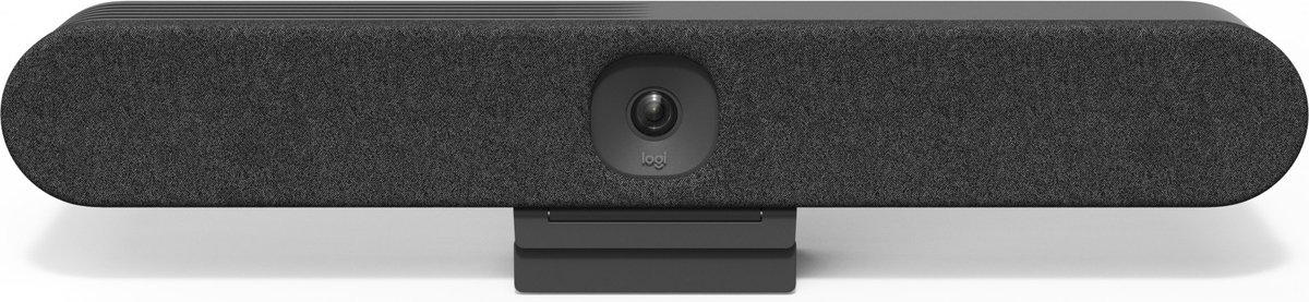 Logitech ConferenceCam Rally Bar Huddle 4K videoconferentiesysteem 3840 x 2160 Pixel Luidspreker, Microfoon, Klemhouder, Standvoet, Voice tracking microfoon