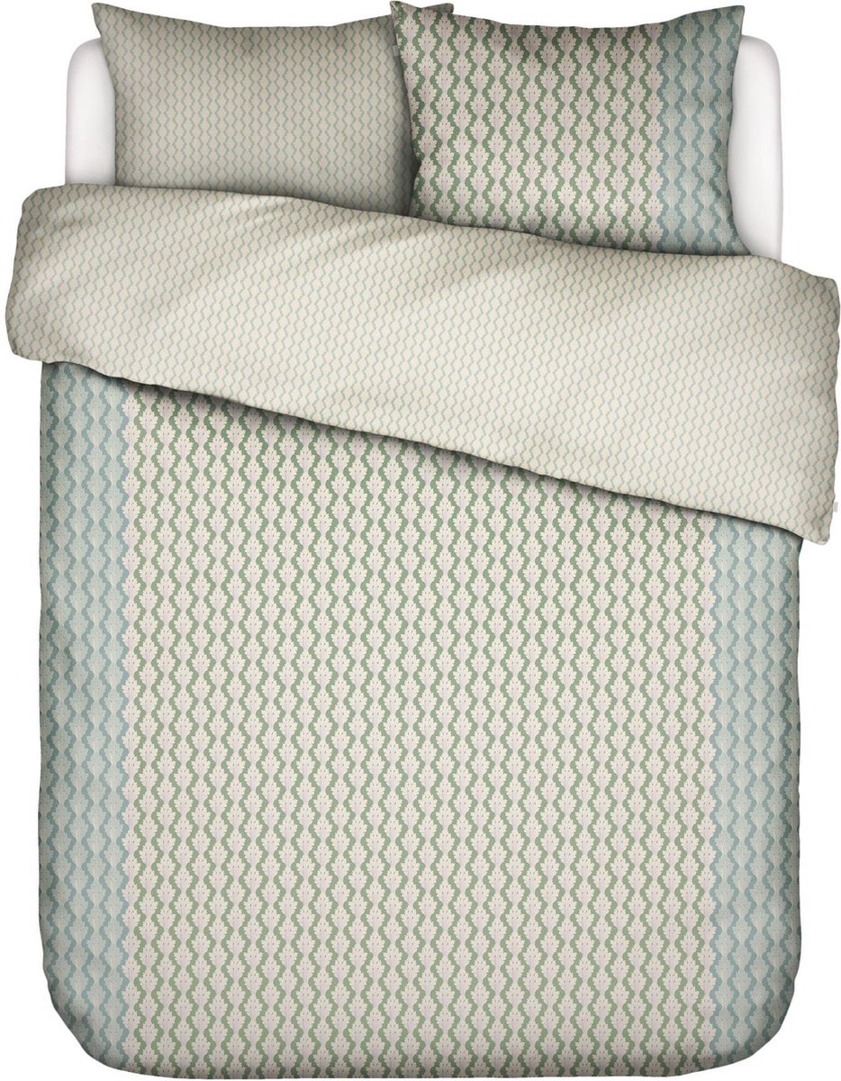 Essenza Tesse Dekbedovertrek 200 x 220 cm - Greenish