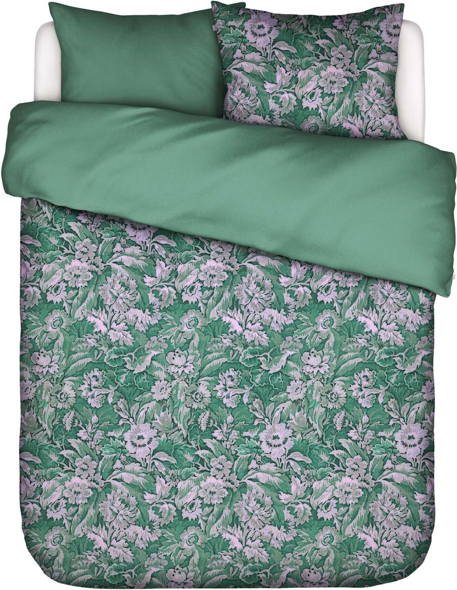 Essenza Yfke Dekbedovertrek 260 x 220 cm - Easy green