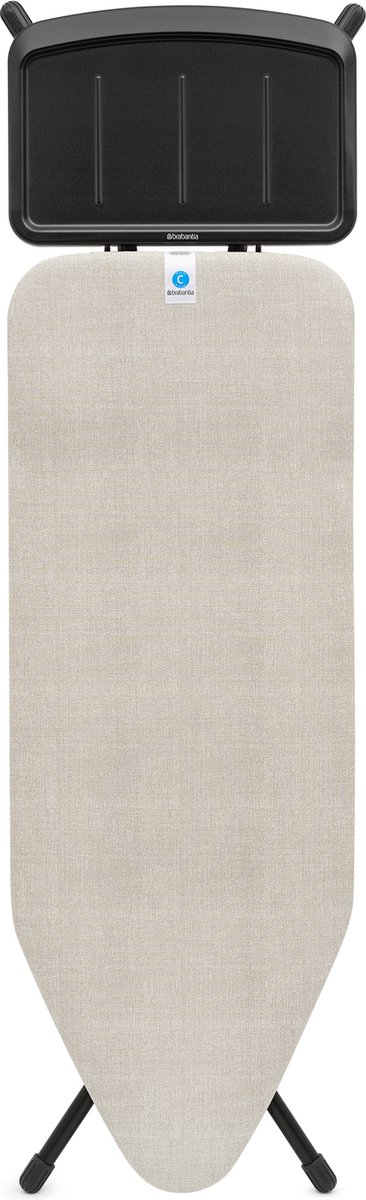 Brabantia Strijkplank C met Stoomunithouder - 124x45 cm