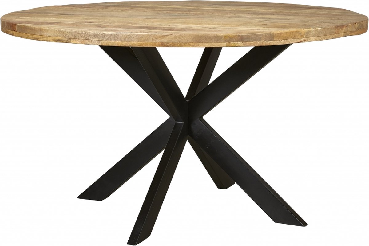 Eettafel Bemmel - Hout - Mango|Hout - Naturel - Hout