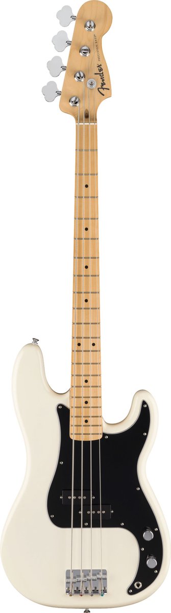 Fender Standard Precision Bass, Olympic White MN