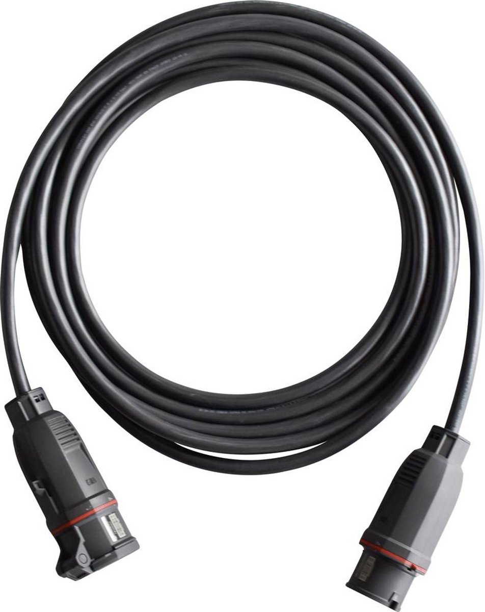 Walther Werke 39300506100100 Aansluitkabel Stroom Zwart 10 m