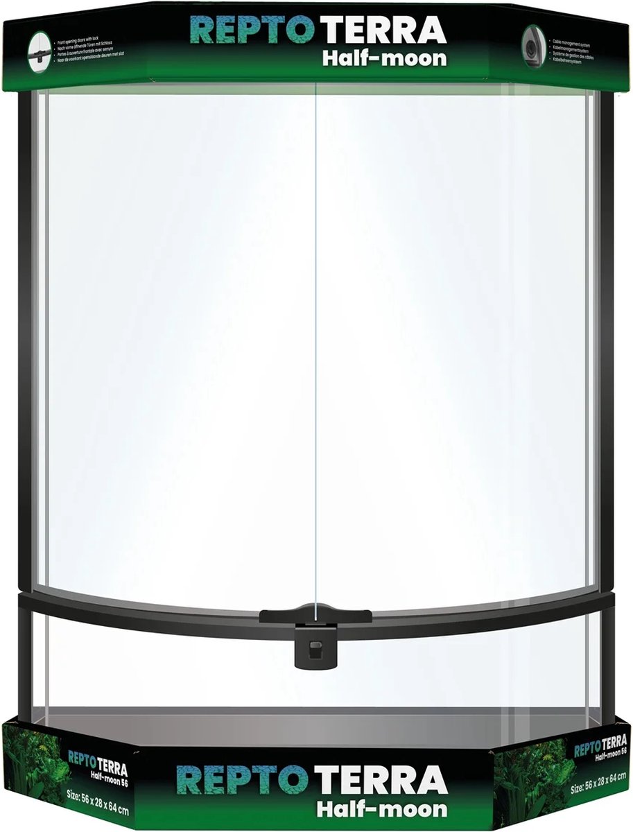 Repto terra half moon 56x28x64 cm - Aquadistri