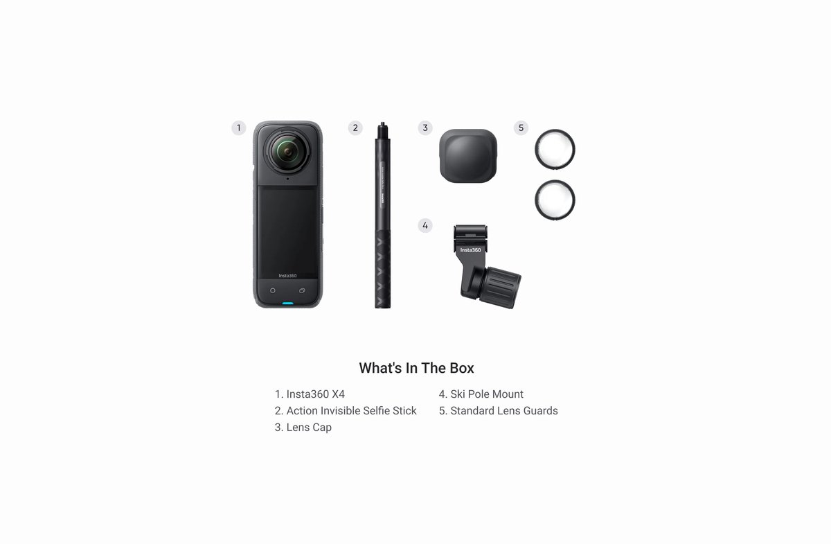 Insta360 X4 Ski Bundle