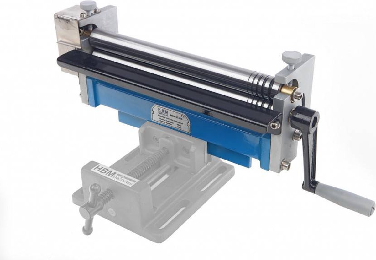 HBM 2,5 x 300 mm plaatwals voor in de bankschroef