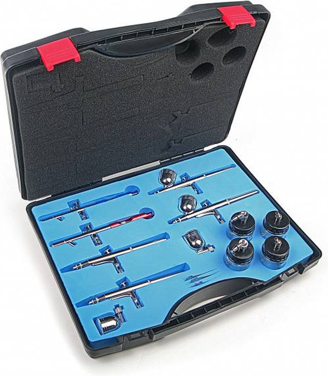HBM BD 812 airbrush pistolenset