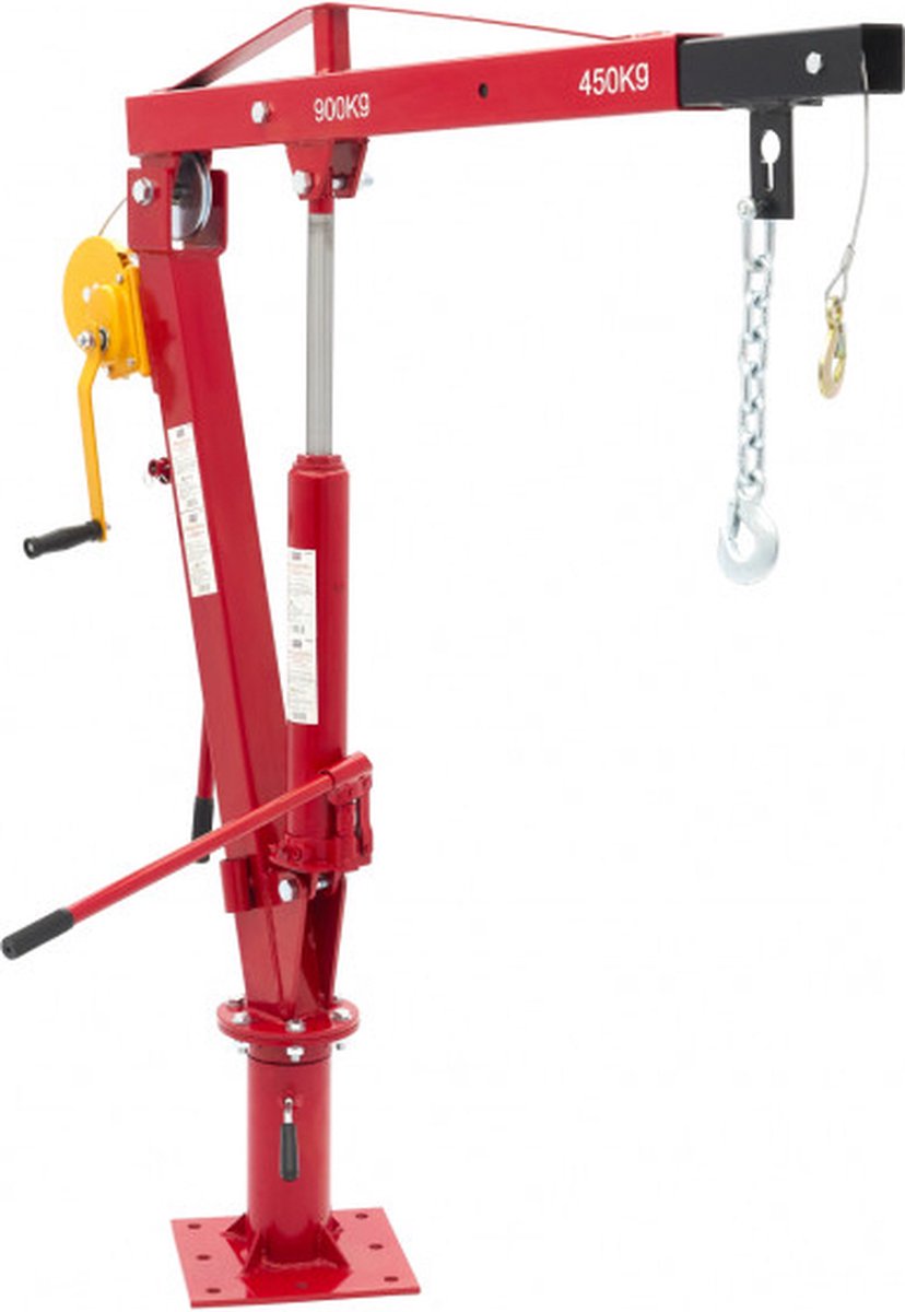 HBM aanhangwagenkraan 900 Kg