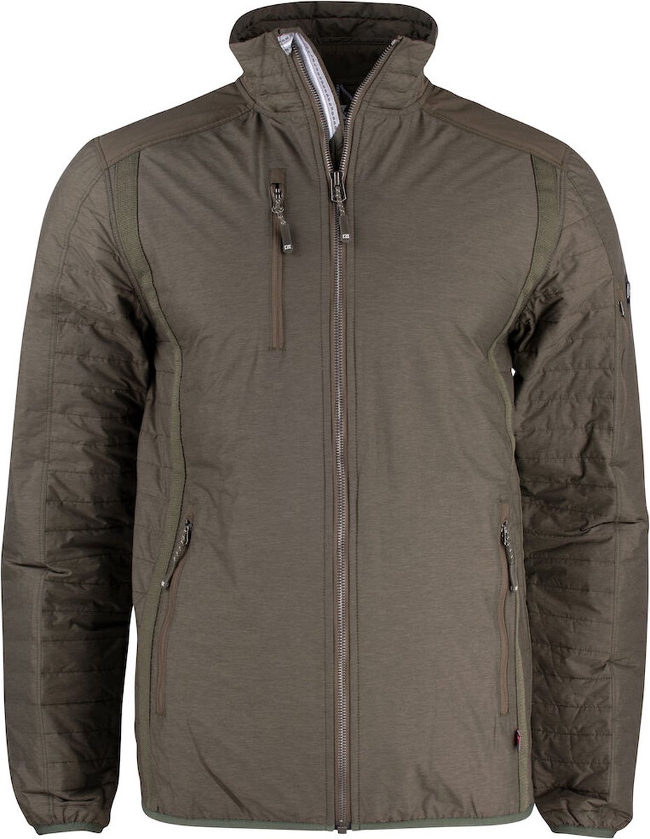 Cutter & Buck 351426 Packwood Jacket Men - Olijfgroen Mélange - M